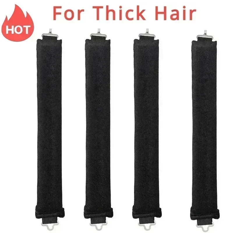 Heatless Hair Curlers Rod Headband – No Heat Curling Headband for Effortless Waves